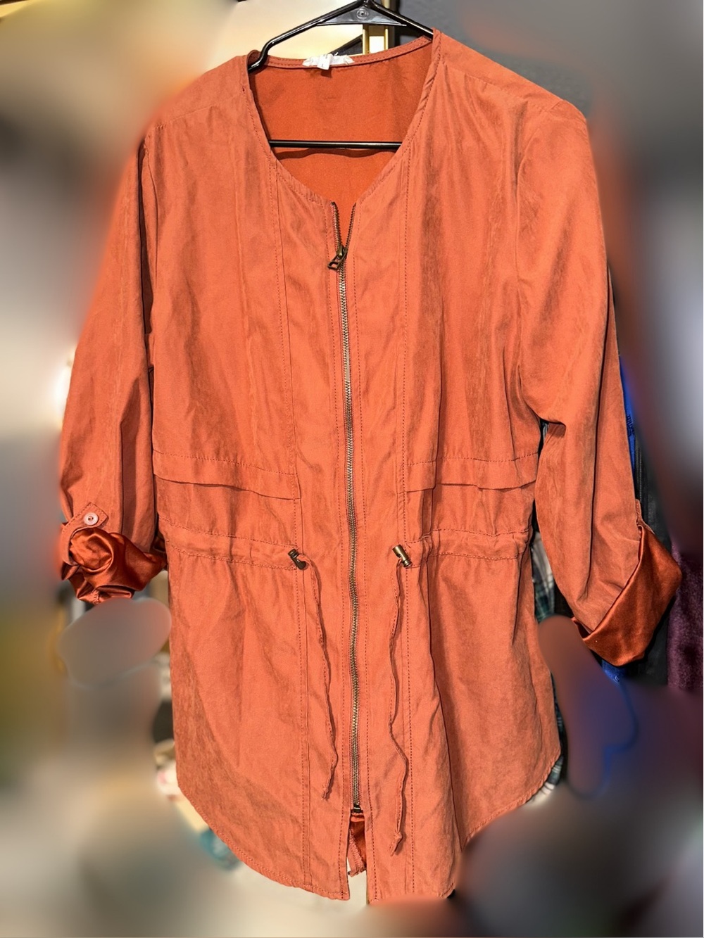 Rust jacket